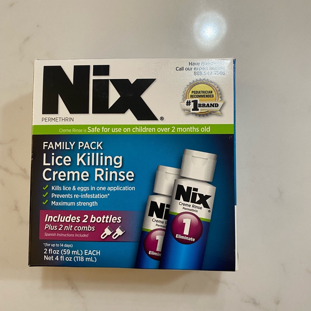 Nix Family Pack Lice Killing Creme Rinse